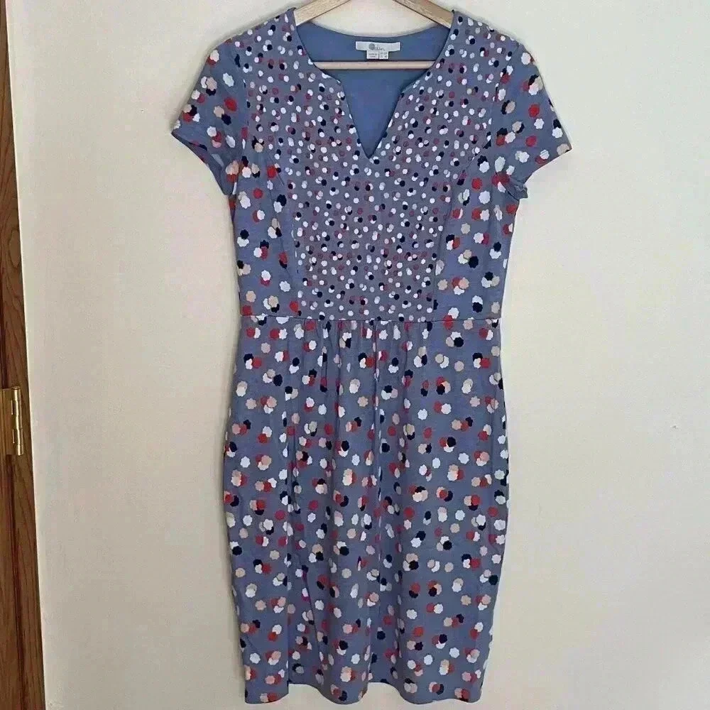 Boden Emory Jersey Dress 6R - Picture 7 of 14